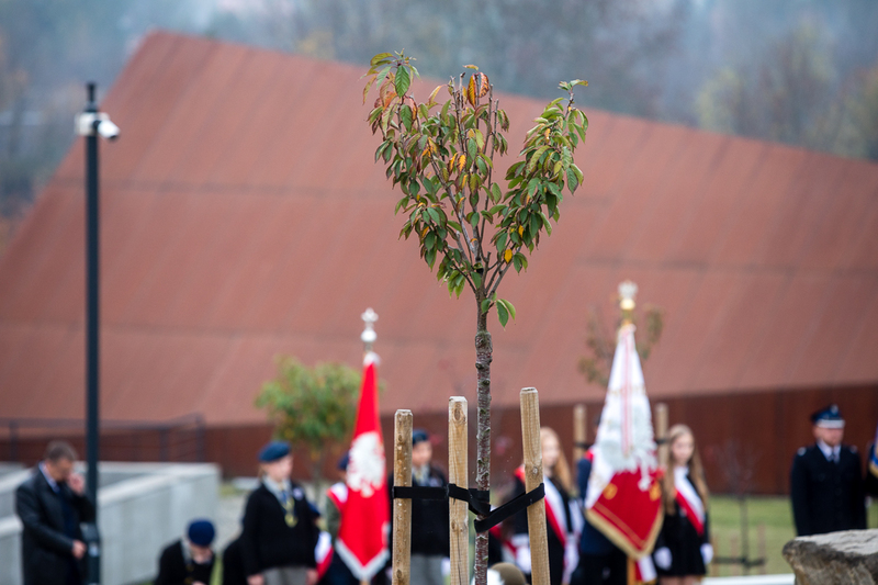 Opening and blessing of the Orchard of Remembrance at the Markowa Ulma-Family Museum– 19 October 2019. Photos: Sławek Kasper (IPN)