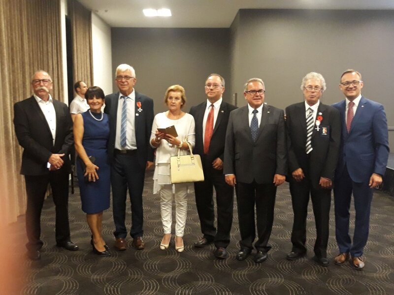 Representatives of the General Sikorski Club. Gala in Perth, 8 November 2018