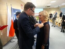 Prezes IPN odznacza Krzyżem Wolności i Solidarności Zofię Trzeciakiewicz