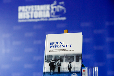 Promocja książki „Brudne wspólnoty. Przestępczość zorganizowana w PRL w latach siedemdziesiątych i osiemdziesiątych XX w.” – Warszawa, 6 czerwca 2018. Fot. Sławek Kasper (IPN)
