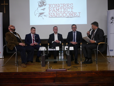 Panel dyskusyjny „Pamięć, patriotyzm, przyszłość”.