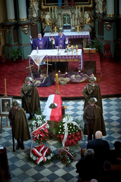 Uroczystość pogrzebowa śp. Jana Kwiczali ps. „Emil"