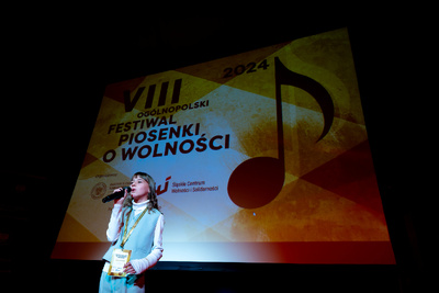 Finał VIII Ogólnopolskiego Festiwalu Piosenki o Wolności – Katowice, 20 kwietnia 2024. Fot.: IPN K. Łojko