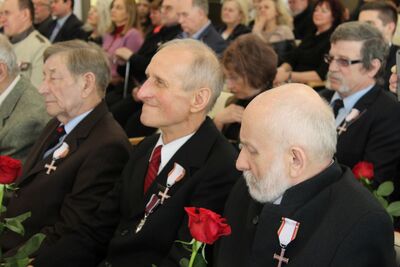 Prezes IPN wręczył w Krakowie Krzyże Wolności i Solidarności