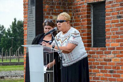 Brzezinka, 2 sierpnia 2019. Dzień Pamięci o Holokauście Romów