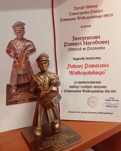 Nagroda Honorowa Towarzystwa Pamięci Powstania Wielkopolskiego „Dobosz Powstania Wielkopolskiego”