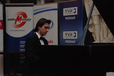 Na zakończenie gali koncert fortepianowy dał Łukasz Byrdy, uczestnik XVII Międzynarodowego Konkursu Chopinowskiego 