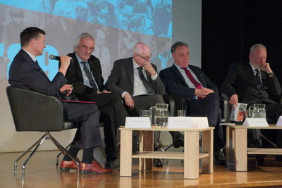 Debata historyczna podczas uroczystości rocznicowych z okazji 30. rocznicy Wyborów Czerwcowych '89 w Przemyślu.