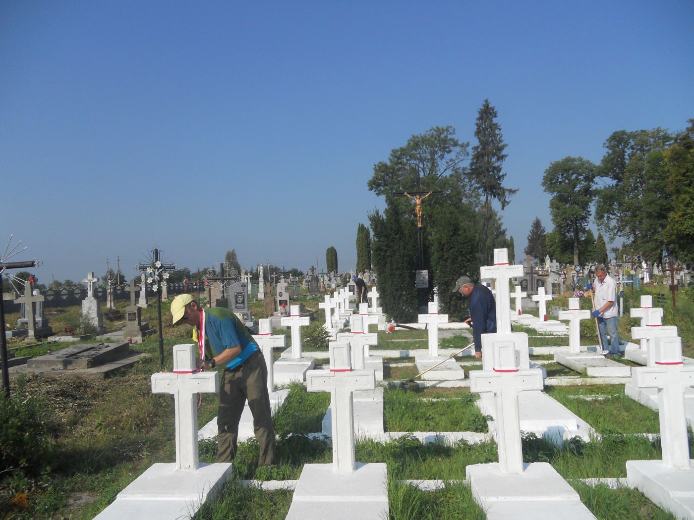 Busk, cmentarz Legionistów (fot. ze zbiorów Polskiego Towarzystwa Opieki nad Grobami Wojskowymi we Lwowie)
