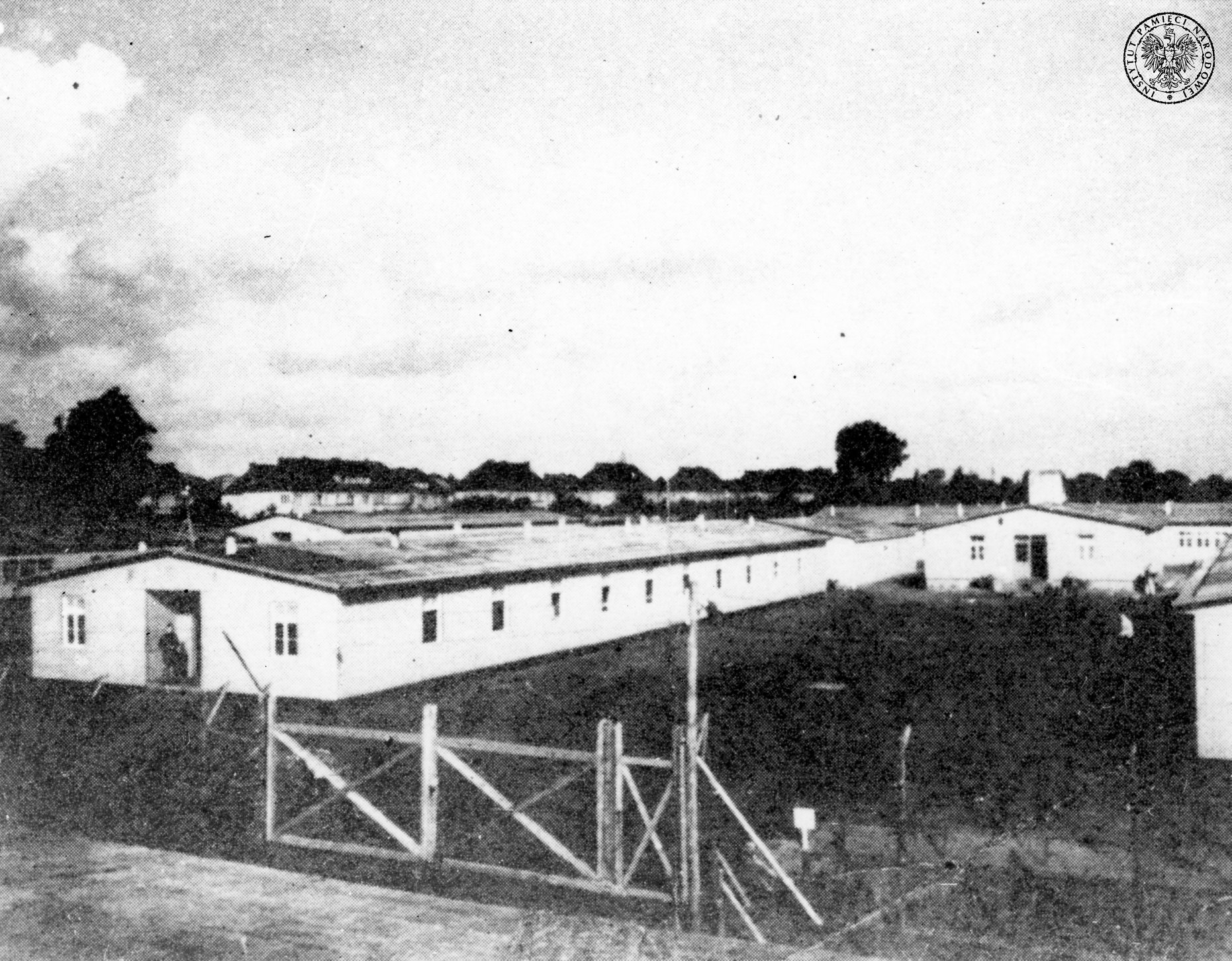 Baraki na terenie KL Sachsenhausen. Fot. z zasobu IPN