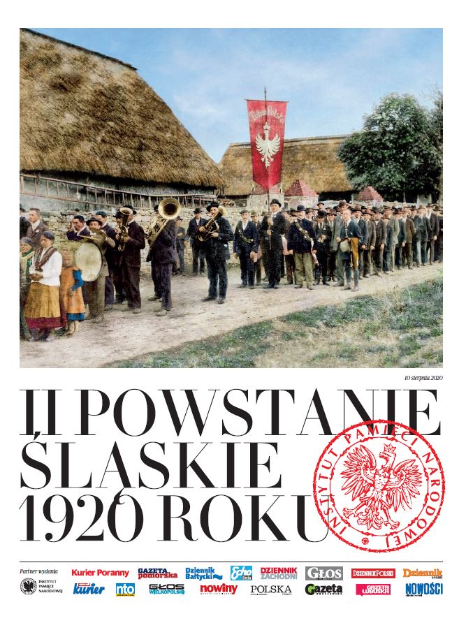 II Powstanie Śląskie 1920 roku – dodatek do tytułów prasowych grupy medialnej „Polska Press Grupa” – 10 sierpnia 2020 - okładka