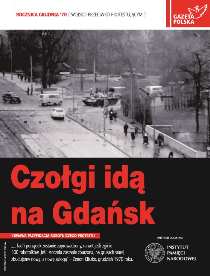 Dodatek prasowy IPN w 50. rocznicę Grudnia ’70 w „Gazecie Polskiej” 