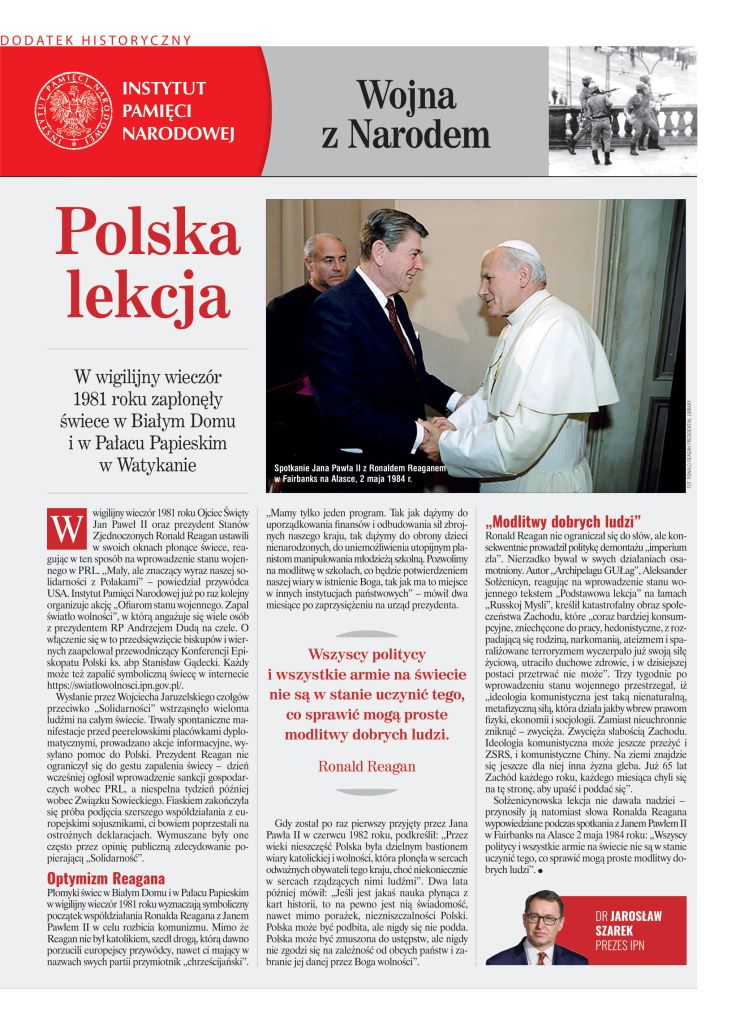 Dodatek prasowy IPN w 50. rocznicę Grudnia ’70 w „Gazecie Polskiej” – 16 grudnia 2020