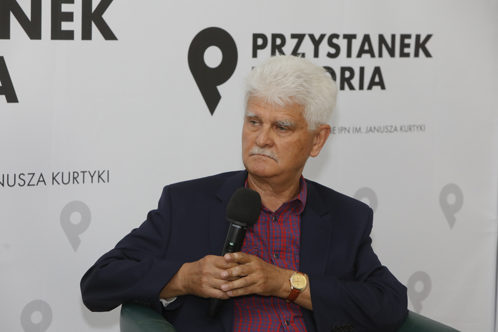 Prof. Grzegorz Łukomski opowiedział o Sergiuszu Piaseckim – 28 sierpnia 2021. Fot. Piotr Życieński (IPN)