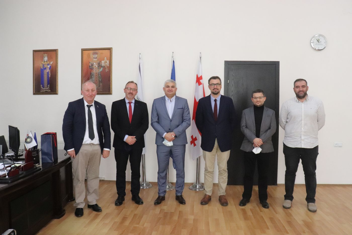 Wizyta delegacji IPN w Gruzji – 9–13 września 2021. Fot. Uniwersytet w Gori