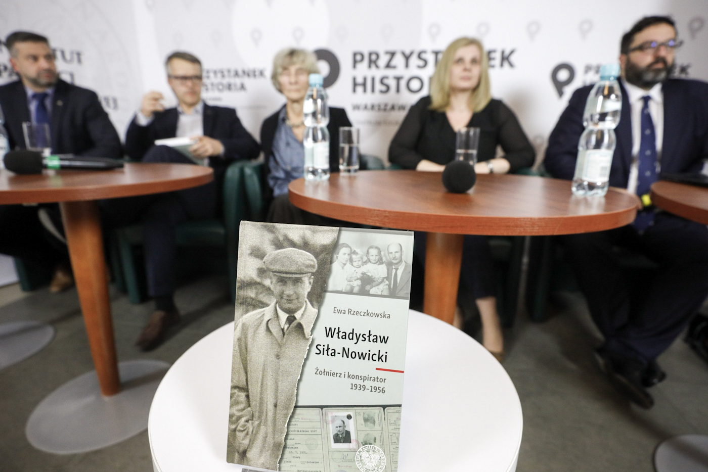 Dyskusja o książce „Władysław Siła-Nowicki. Żołnierz i konspirator 1939–1956” – 20 października 2021. Fot. Sławek Kasper (IPN)