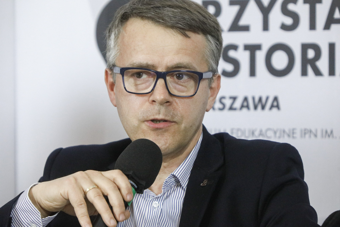 Mariusz Olczak – dyrektor Archiwum Akt Nowych. Fot. Sławek Kasper (IPN)
