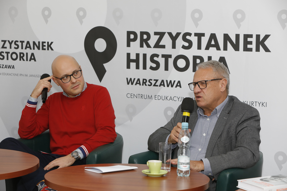 Dyskusja o książce „Mieczysław F. Rakowski. Biografia polityczna” – 26 października 2021. Fot. Piotr Życieński (IPN)