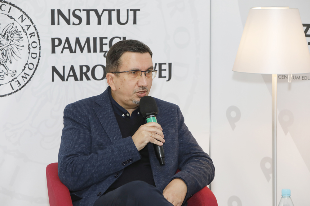 Dr hab. Tomasz Łabuszewski (OBBH IPN Warszawa). Fot. Piotr Życieński (IPN)