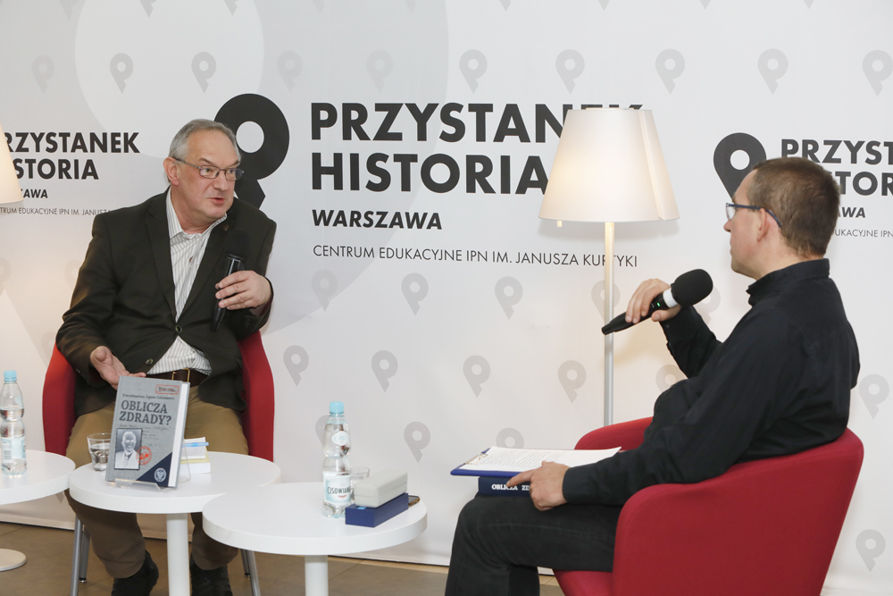 Dyskusja o książce „Oblicza zdrady?” – Warszawa, 17 listopada 2021. Fot. Piotr Życieński (IPN)