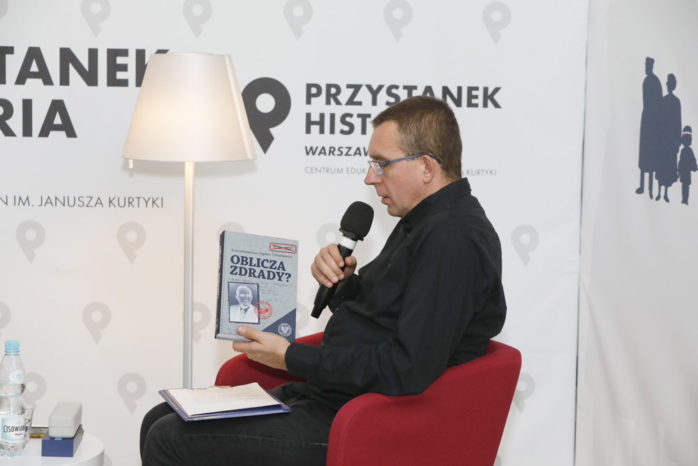 Rafał Dudkiewicz (Polskie Radio 24). Fot. Piotr Życieński (IPN)