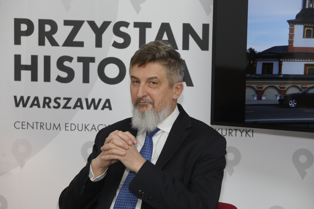 Artur Michalski, ambasador RP w Mińsku – Warszawa, 8 grudnia 2021. Fot. Piotr Życieński (IPN)