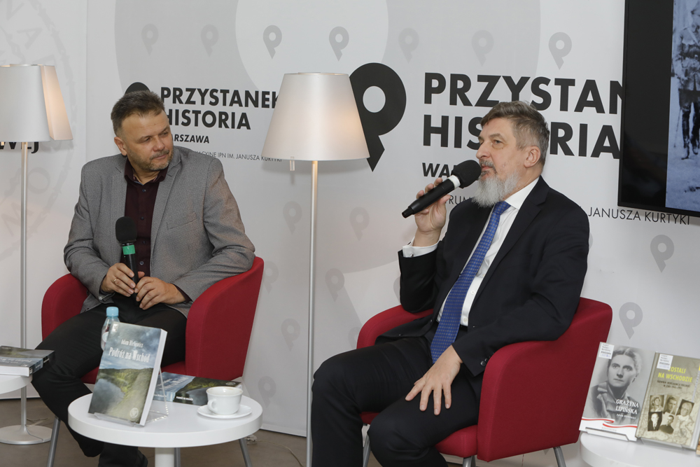 Dyskusja o książce „Podróż na Wschód” – Warszawa, 8 grudnia 2021. Fot. Piotr Życieński (IPN)