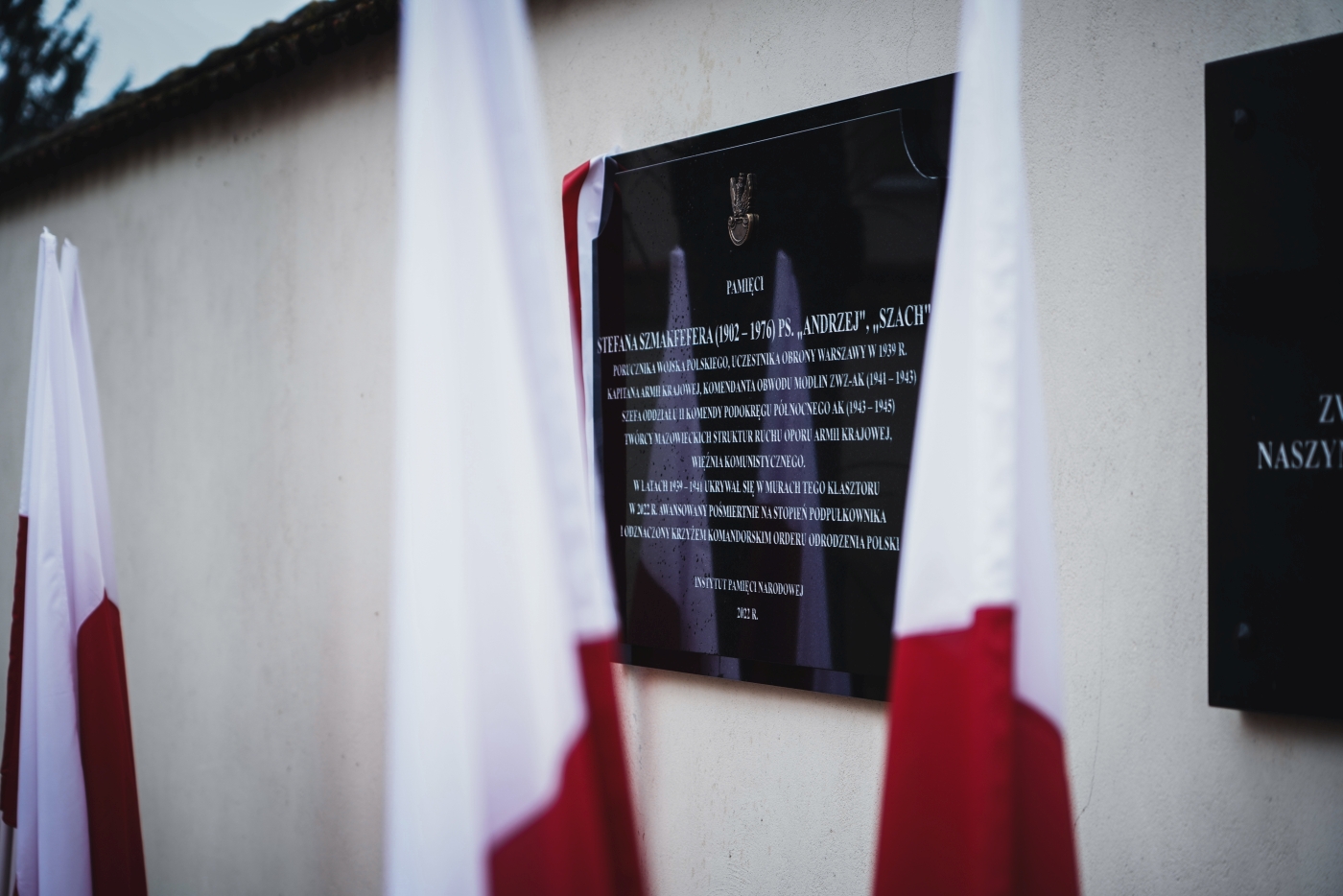 Uroczystość odsłonięcia tablicy upamiętniającej Stefana Szmakfefera – fot. MN/BUWiM