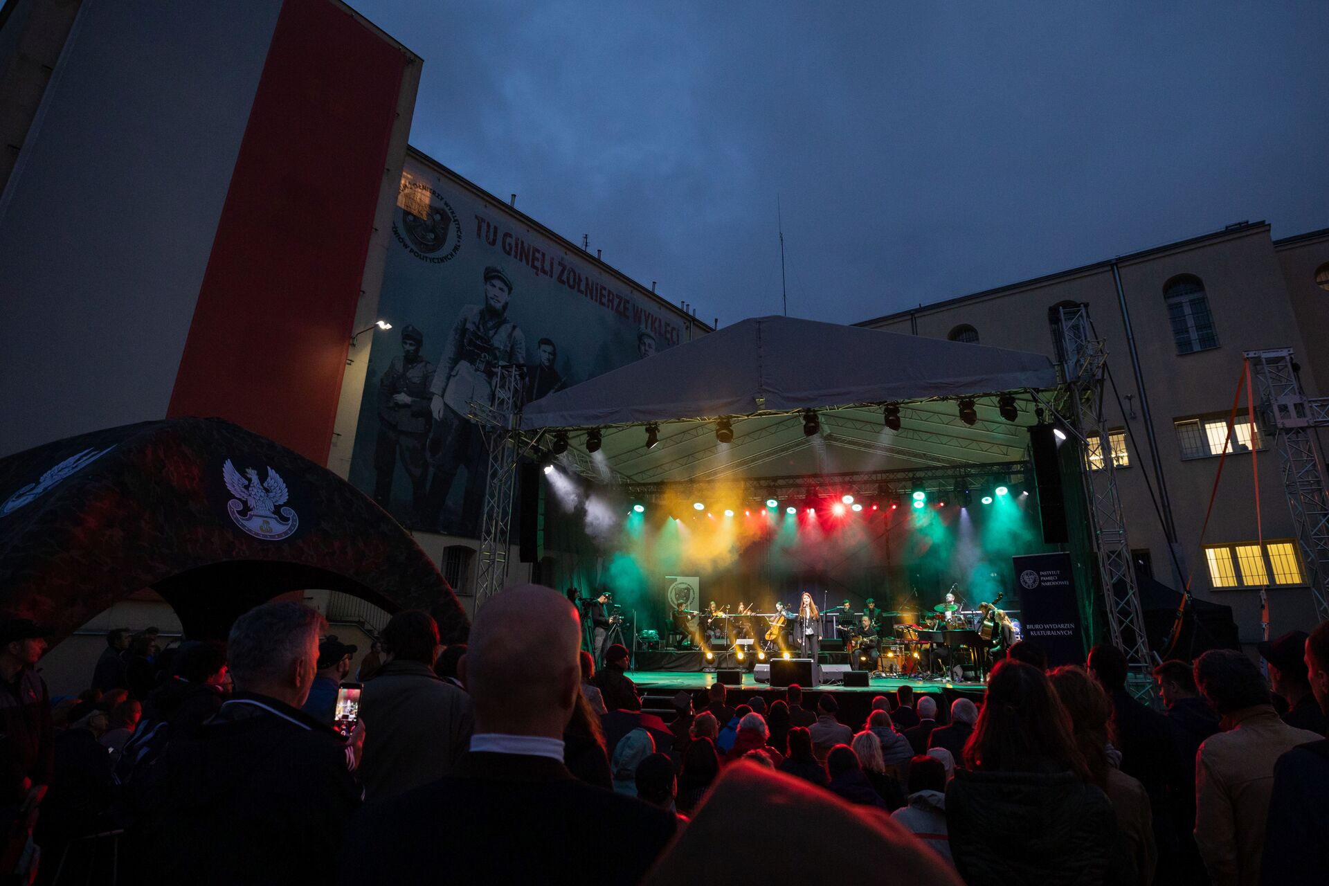Koncert „W hołdzie Rotmistrzowi”. Fot. Mikołaj Bujak (IPN)
