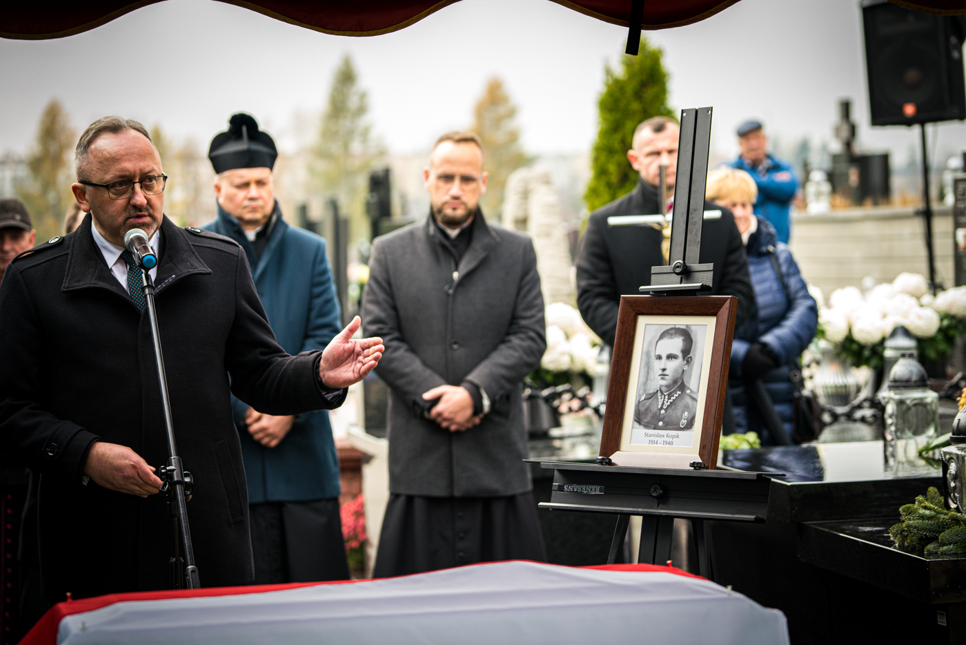 Ceremonia pogrzebowa por. Stanisława Kopika ps. „Zemsta” – fot. MN/BUWiM