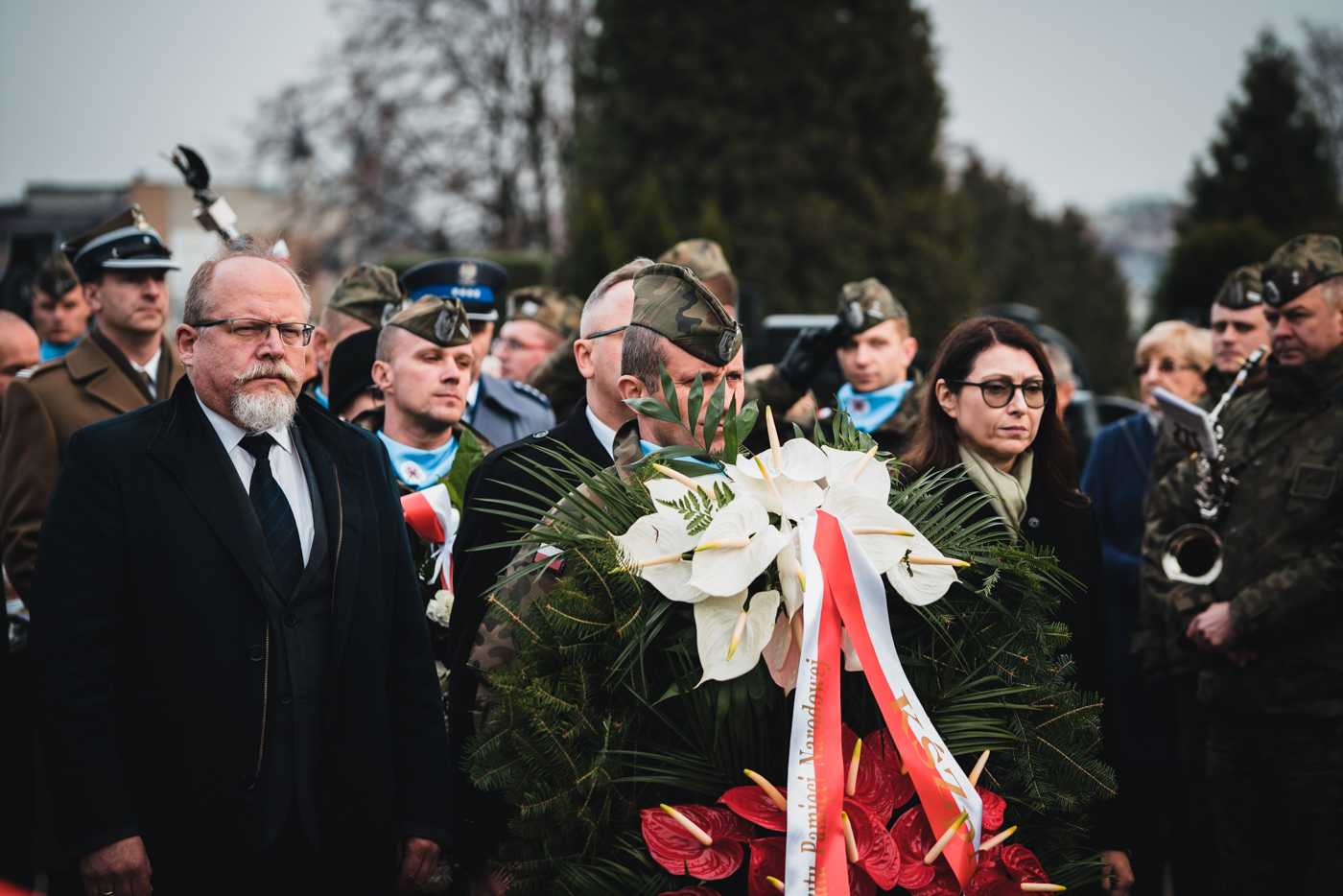 Ceremonia pogrzebowa por. Stanisława Kopika ps. „Zemsta” – fot. MN/BUWiM IPN