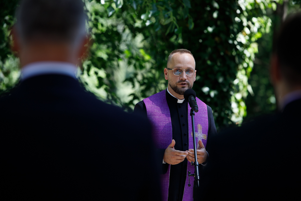 Uroczystości upamiętniające ofiary zbrodni w Ponarach – Warszawa, 27 maja 2024. Fot. Sławek Kasper (IPN)