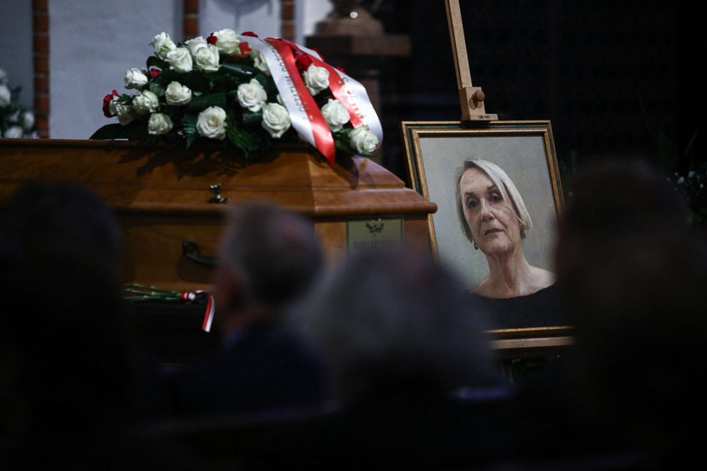 Uroczystości pogrzebowe Marii Dłużewskiej – Warszawa, 27 maja 2024. Fot. Sławek Kasper (IPN)