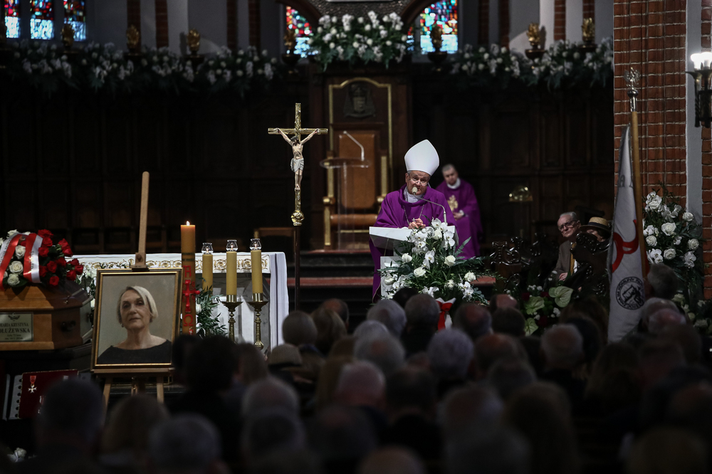 Uroczystości pogrzebowe Marii Dłużewskiej – Warszawa, 27 maja 2024. Fot. Sławek Kasper (IPN)