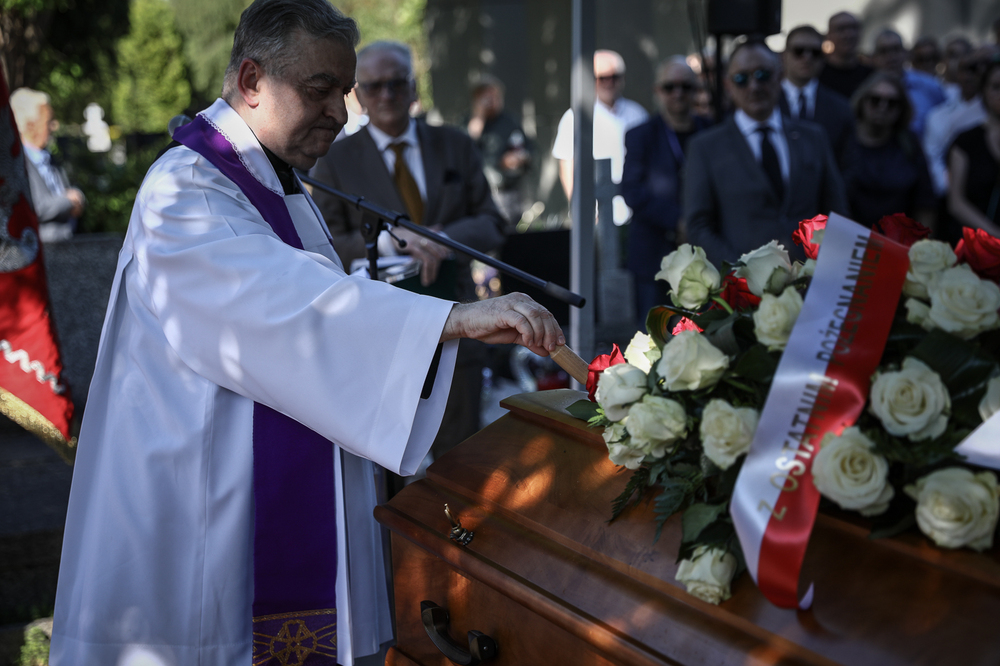 Uroczystości pogrzebowe Marii Dłużewskiej – Warszawa, 27 maja 2024. Fot. Sławek Kasper (IPN)