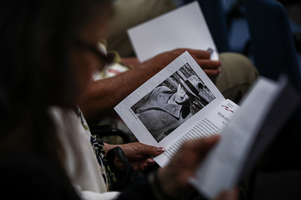 Dyskusja po filmie „Skazany na zapomnienie. Wacław Lipiński”. Fot. Sławek Kasper (IPN)