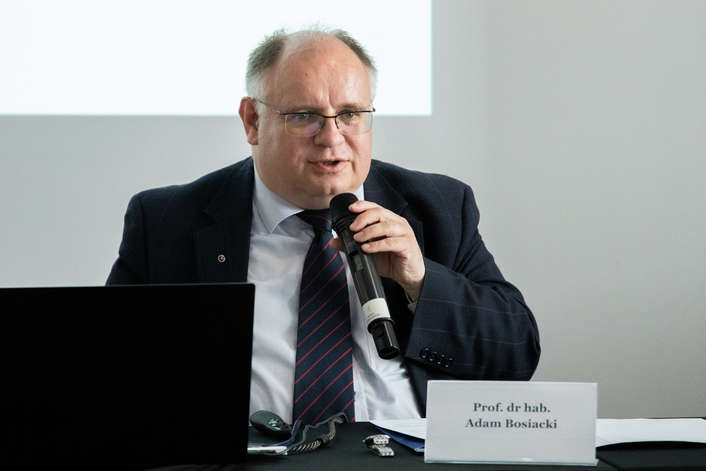 Konferencja naukowa „»Summum ius, summa iniuria«. Rola sądownictwa specjalnego w procesie utrwalania władzy komunistycznej w Polsce w latach 1944–1956” – Łódź, 28 maja 2024. Fot. Kornelia Zaborska (IPN)