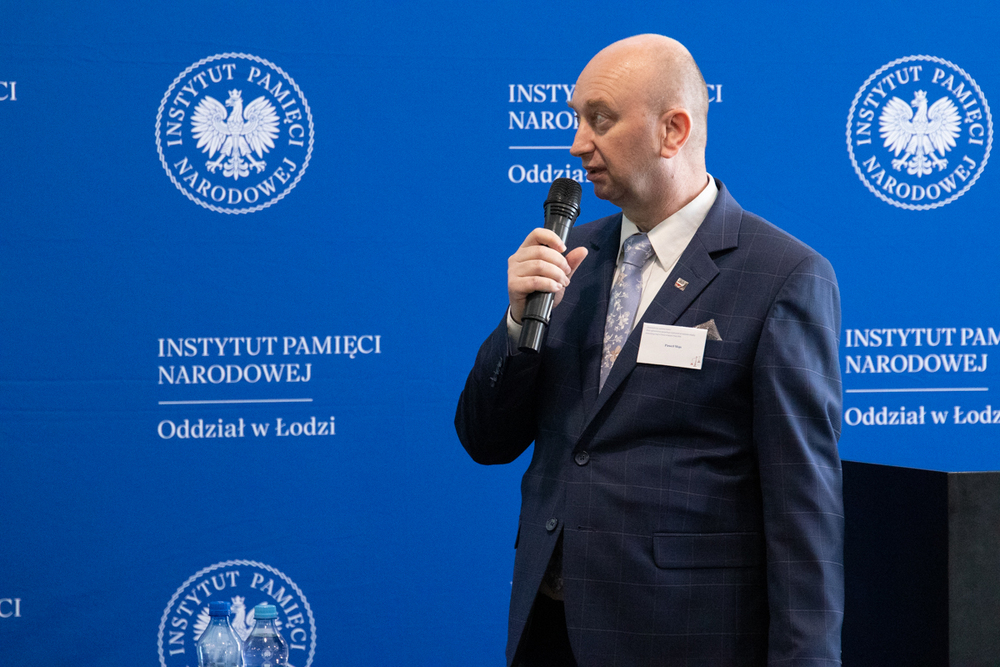 Konferencja naukowa „»Summum ius, summa iniuria«. Rola sądownictwa specjalnego w procesie utrwalania władzy komunistycznej w Polsce w latach 1944–1956” – Łódź, 28 maja 2024. Fot. Kornelia Zaborska (IPN)