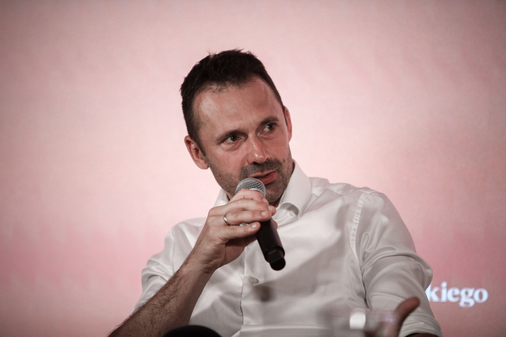 Na zdj. wnuk ppłk. Wacława Lipińskiego Jakub Lipiński. Fot. Sławek Kasper (IPN)