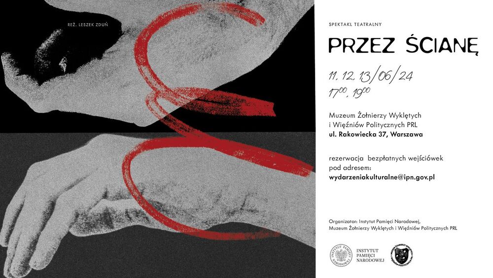 Pokaz spektaklu „Przez ścianę” – Warszawa, 11–13 czerwca 2024