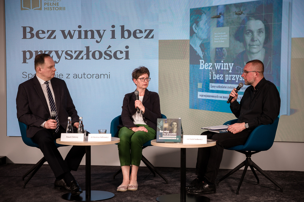 Spotkanie z cyklu „Książki Pełne Historii” – Warszawa, 29 maja 2024. Fot. Sławek Kasper (IPN)