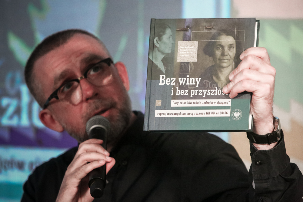 Spotkanie z cyklu „Książki Pełne Historii” – Warszawa, 29 maja 2024. Fot. Sławek Kasper (IPN)