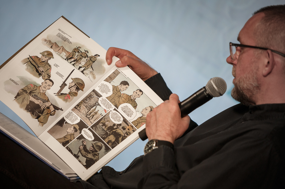 Spotkanie z cyklu „Książki Pełne Historii” – Warszawa, 29 maja 2024. Fot. Sławek Kasper (IPN)