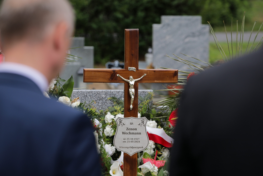 Upamiętniliśmy majora Zenona Wechmanna oraz generała Stanisława Taczaka – Poznań, 3 czerwca 2024. Fot. Mikołaj Bujak (IPN)