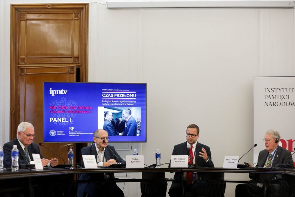 Międzynarodowa konferencja naukowa „Czas przełomu. Polityka Stanów Zjednoczonych wobec transformacji w Polsce” – Warszawa, 5 czerwca 2024. Fot. Mikołaj Bujak (IPN)