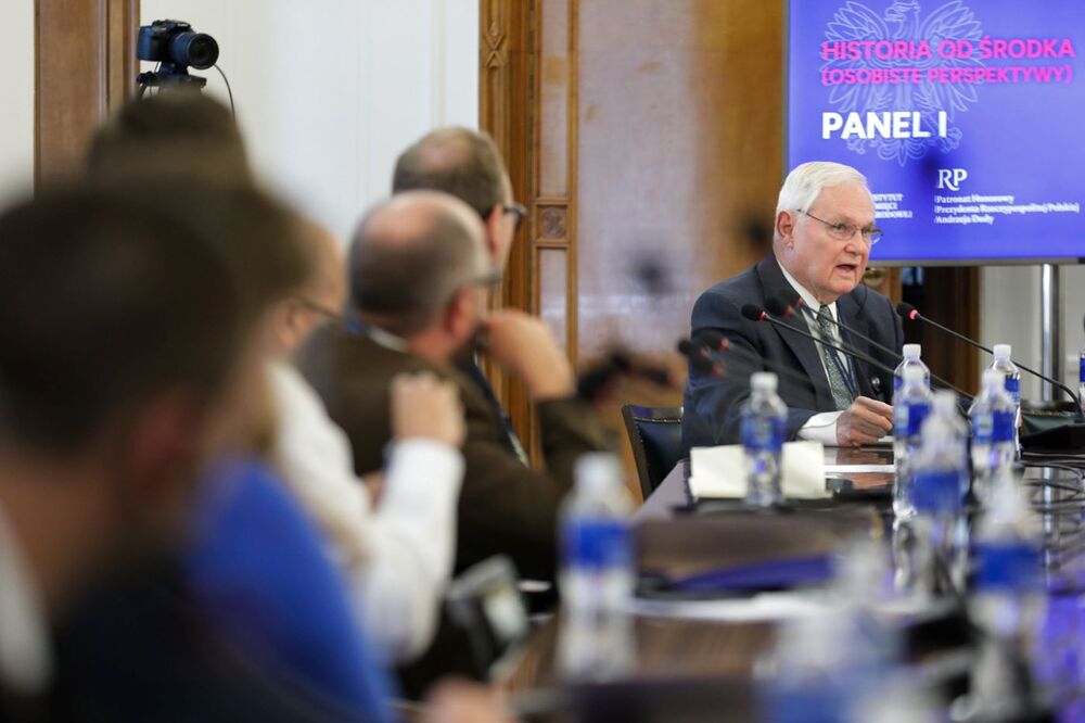 Międzynarodowa konferencja naukowa „Czas przełomu. Polityka Stanów Zjednoczonych wobec transformacji w Polsce” – Warszawa, 5 czerwca 2024. Fot. Mikołaj Bujak (IPN)