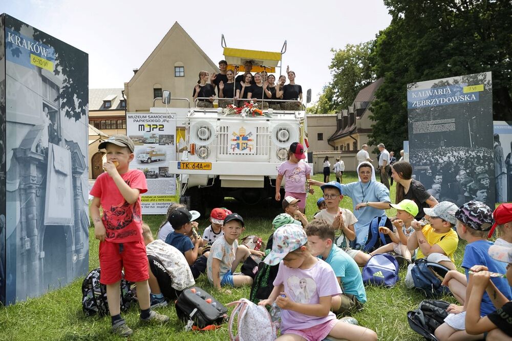 Wystawa IPN o pierwszej pielgrzymce Jana Pawła II do Polski – Kraków, 6–7 czerwca 2024. Fot. Mikołaj Bujak (IPN)