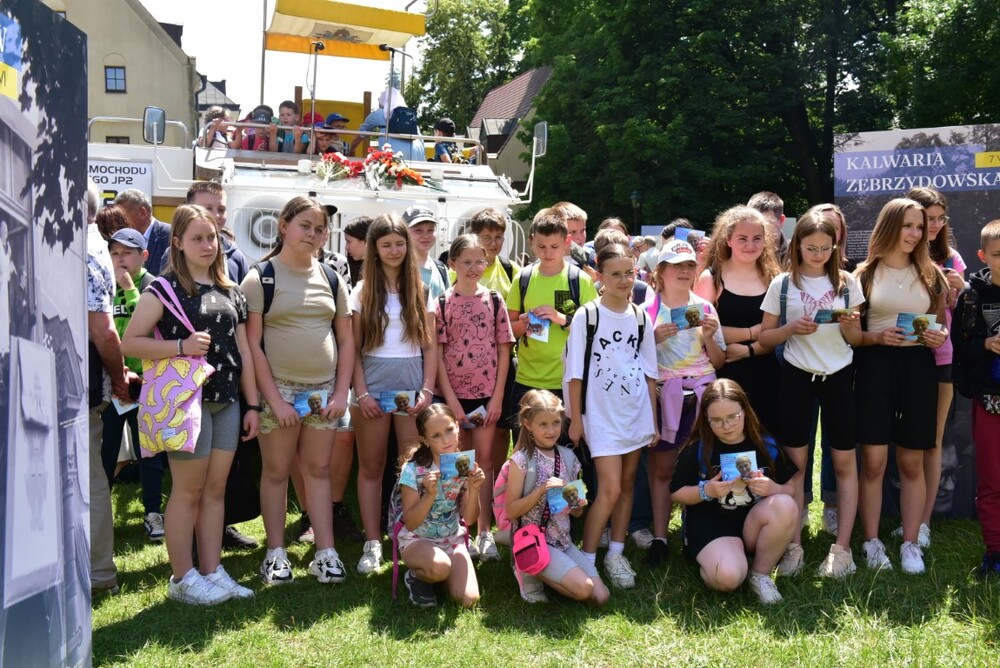 Otwarcie wystawy „Gaude Mater Polonia. Jan Paweł II w Ojczyźnie. 2–10 czerwca 1979” w Krakowie – 6 czerwca 2024. Fot. Żaneta Wierzgacz (IPN)