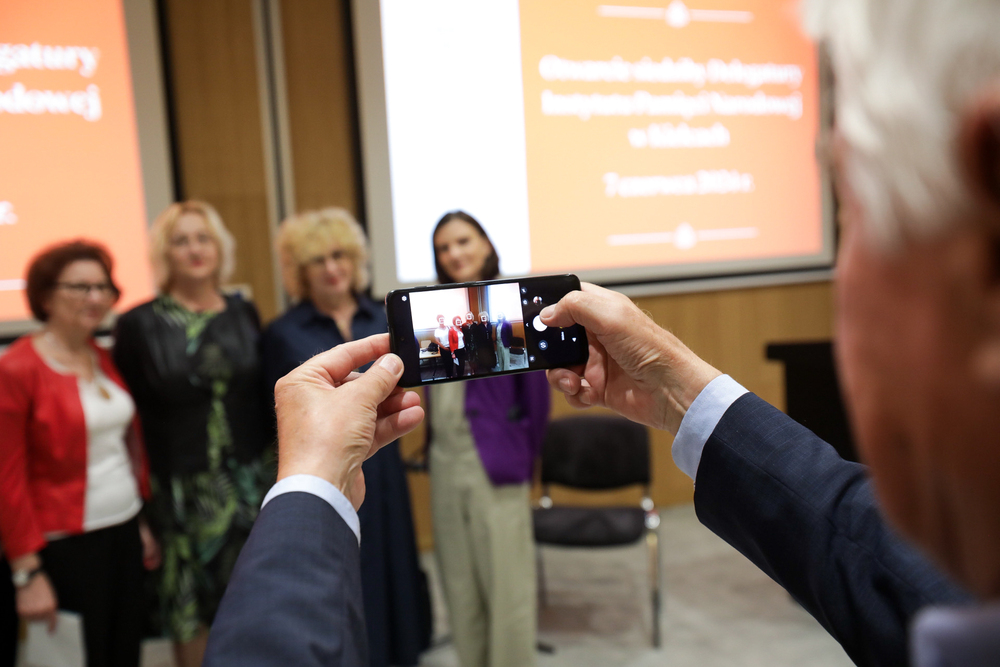 Otwarcie nowej siedziby Delegatury IPN w Kielcach – 7 czerwca 2024. Fot. Mikołaj Bujak (IPN)