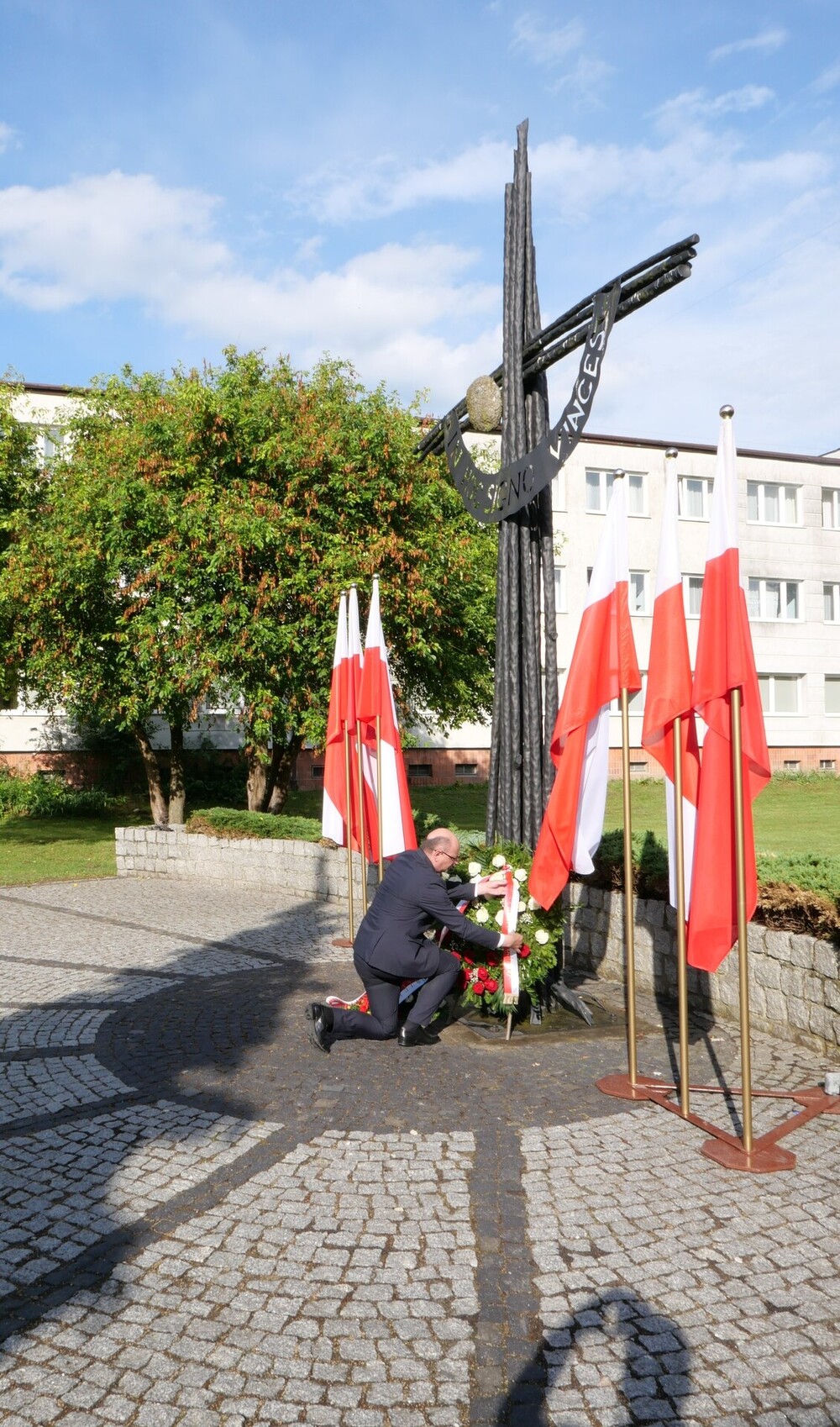 Obchody 40-lecia obrony krzyża w Miętnem – 7 czerwca 2024. Na zdj. zastępca prezesa IPN dr Mateusz Szpytma. Fot. Krzysztof Wojciechowski (IPN)